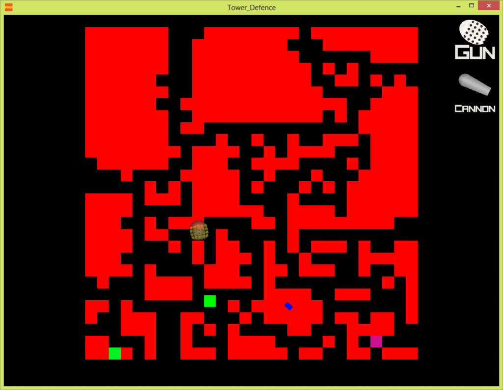 Tower Defence prototype code - Nerdshack