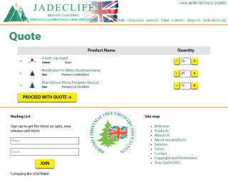 jadecliff jigoshop quotation system view quote